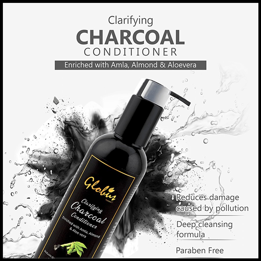 Globus Naturals Clarifying Charcoal Conditioner - With Amla