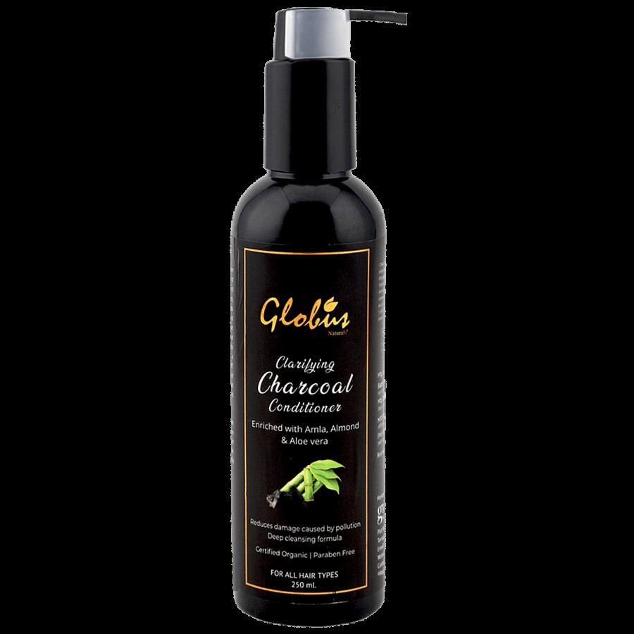 Globus Naturals Clarifying Charcoal Conditioner - With Amla