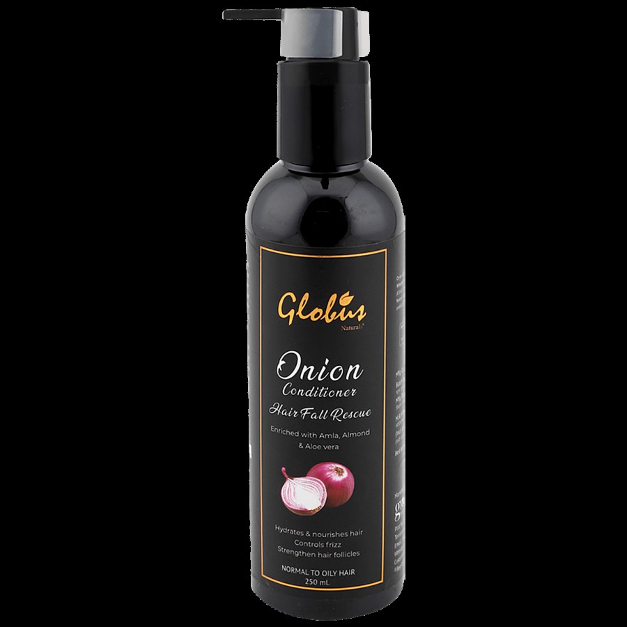 Globus Naturals Hair Fall Rescue Onion Conditioner - Enriched With Amla