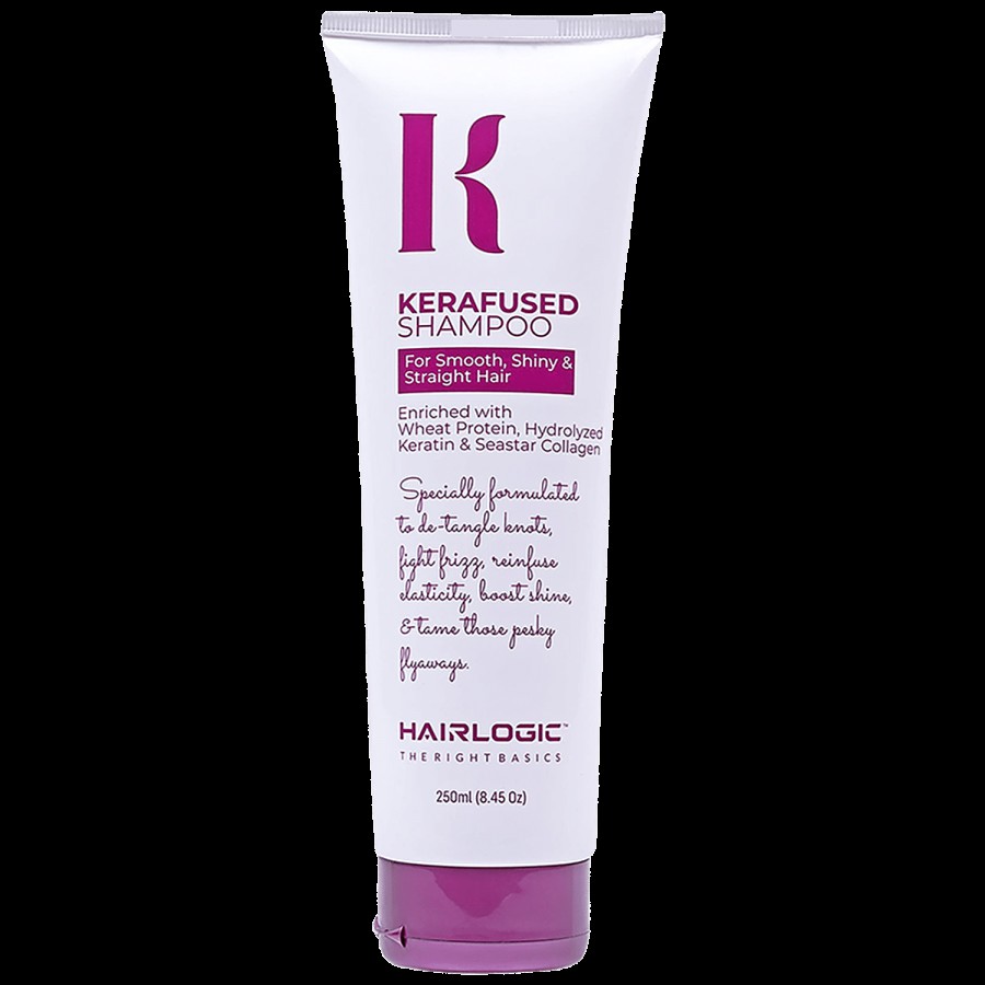 Hair Logic Kerafused Shampoo - For Smooth