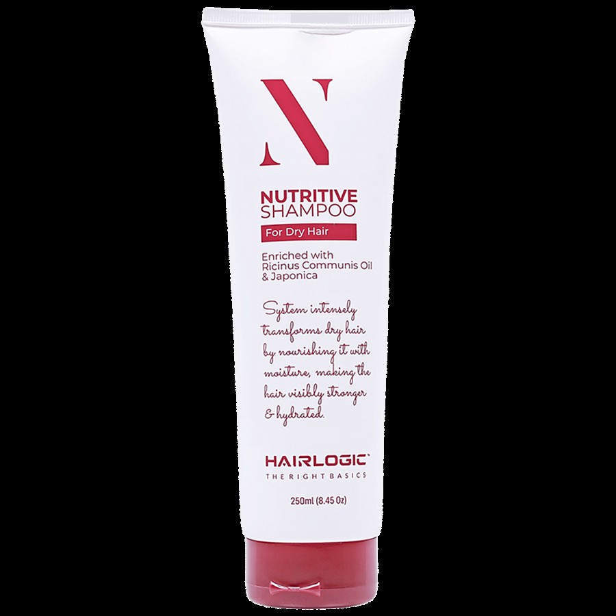 Hair Logic Nutritive Shampoo - For Dry Hair