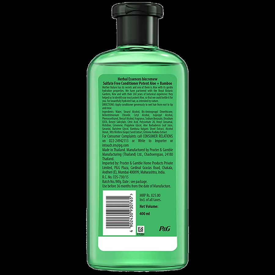 Herbal Essences Potent Aloe & Bamboo Conditioner - Gives Strength