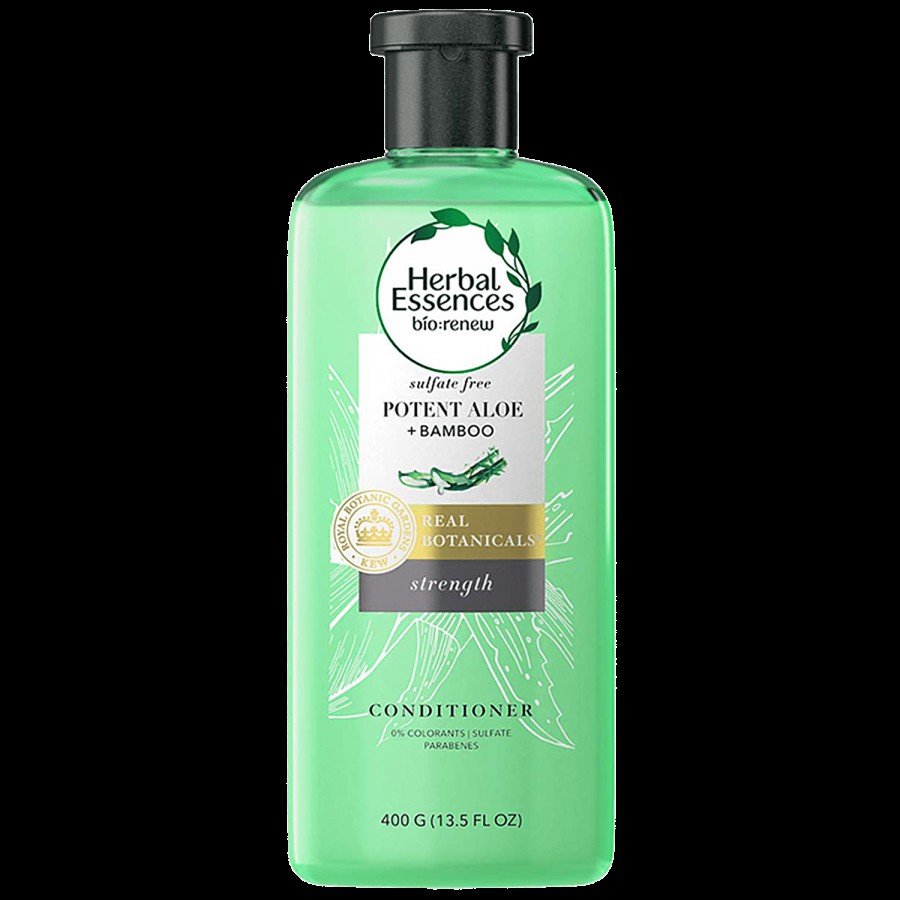 Herbal Essences Potent Aloe & Bamboo Conditioner - Gives Strength