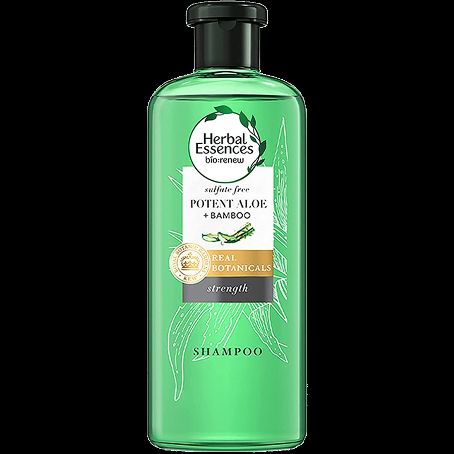 Herbal Essences Potent Aloe & Bamboo Shampoo - For Strength