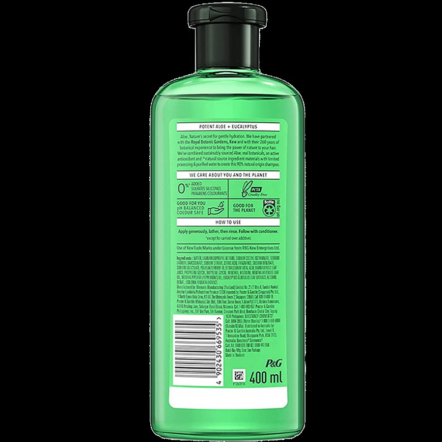 Herbal Essences Potent Aloe & Eucalyptus Shampoo - For Scalp Balance