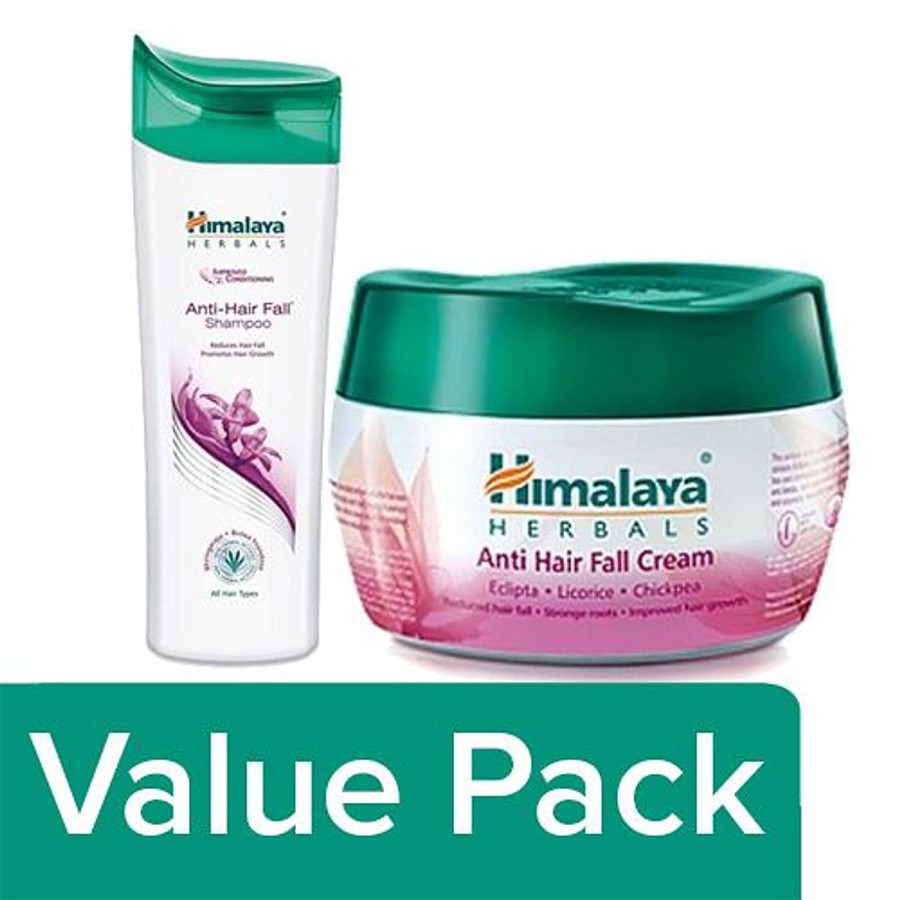 Himalaya Shampoo - Anti Hair Fall 400 ml + Hair Cream - Anti Hair Fall 100 ml