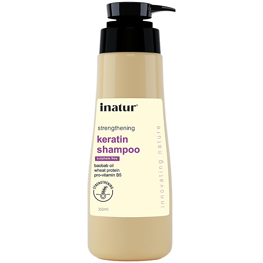 INATUR  Strengthening Keratin Shampoo - Sulphate Free