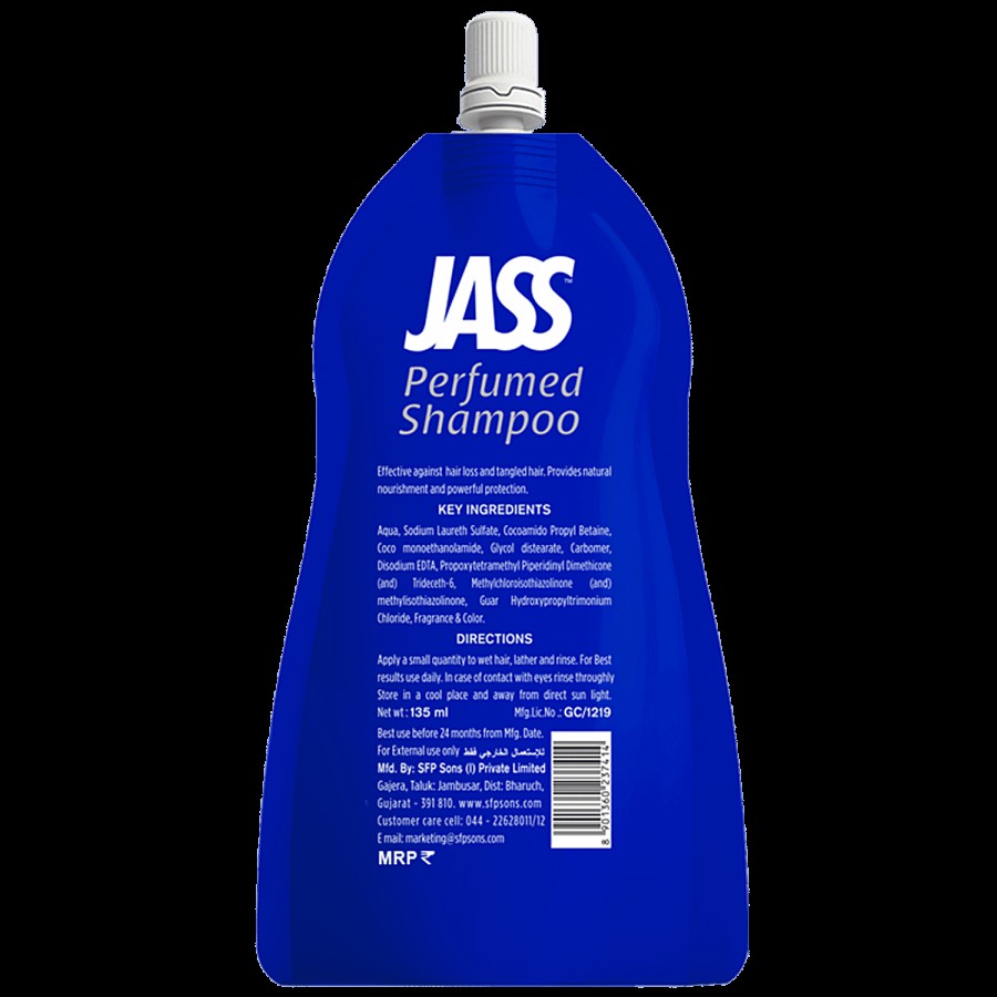 Jass Perfumed Shampoo - For Tangle-Free Fragrant Hair