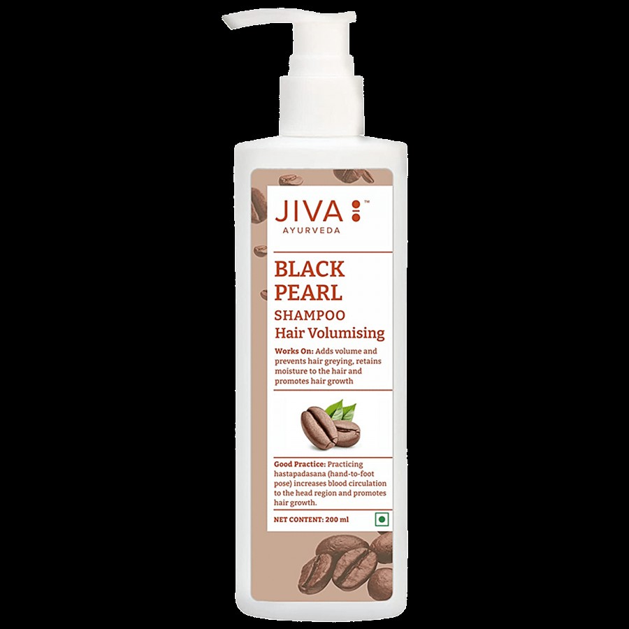 Jiva Ayurveda Hair Shampoo - Black Pearl