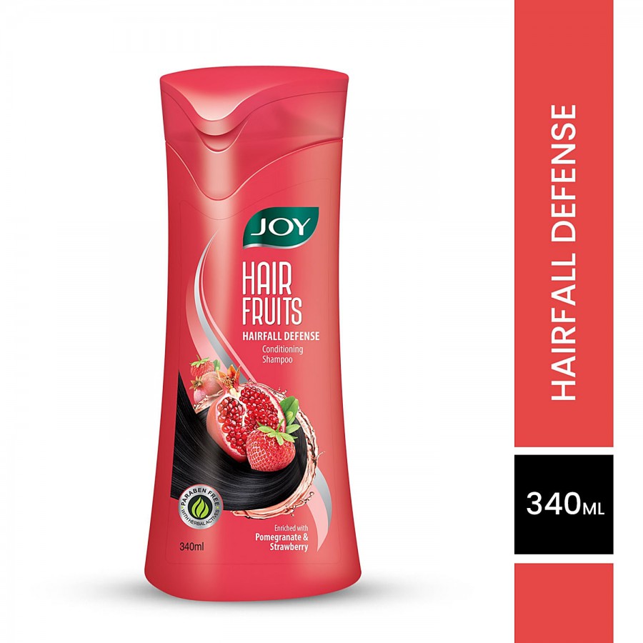 Joy Hairfall Defense Conditioning Shampoo - With Pomegranate & Strawberry