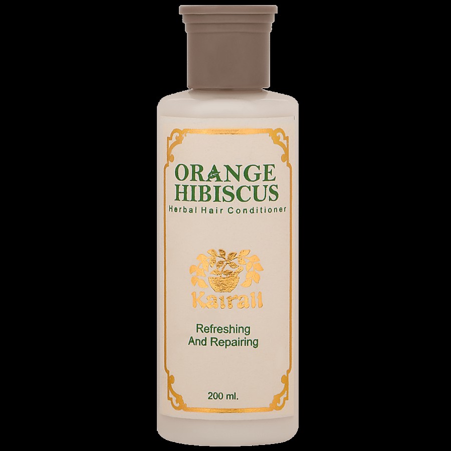 Kairali Herbal Hair Conditioner - Orange Hibiscus