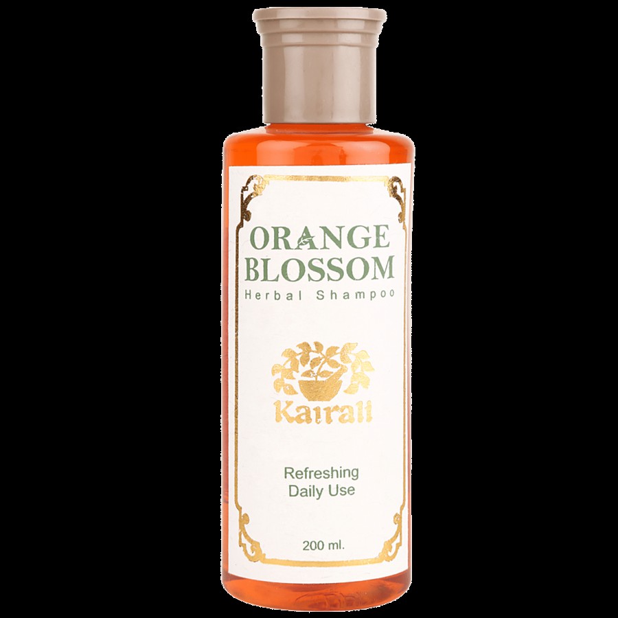 Kairali Herbal Shampoo - Orange Blossom