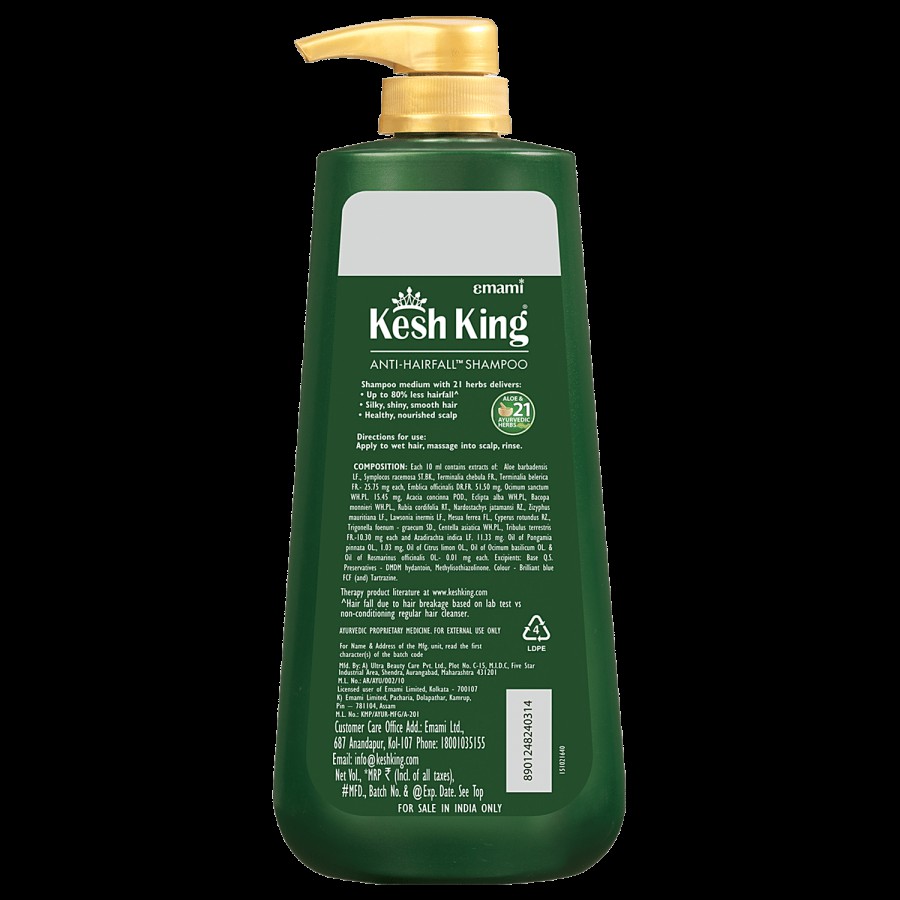 Kesh King Ayurvedic Anti Hairfall Shampoo