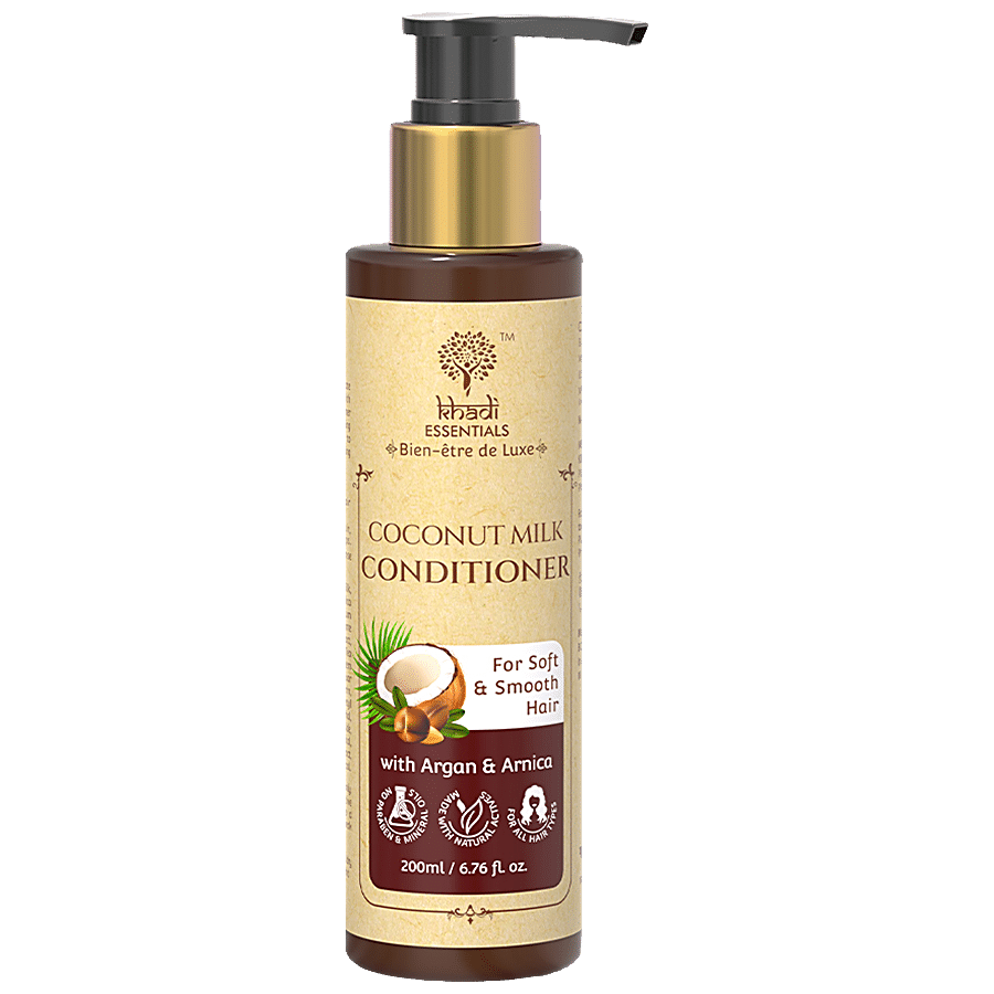 Khadi Essentials Coconut Milk Conditioner - With Argan & Arnica