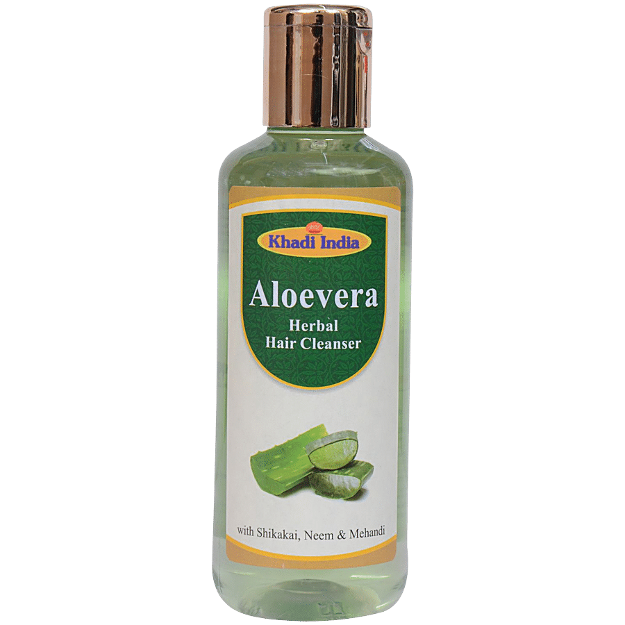 Khadi Herbal Hair Cleanser - Aloe Vera