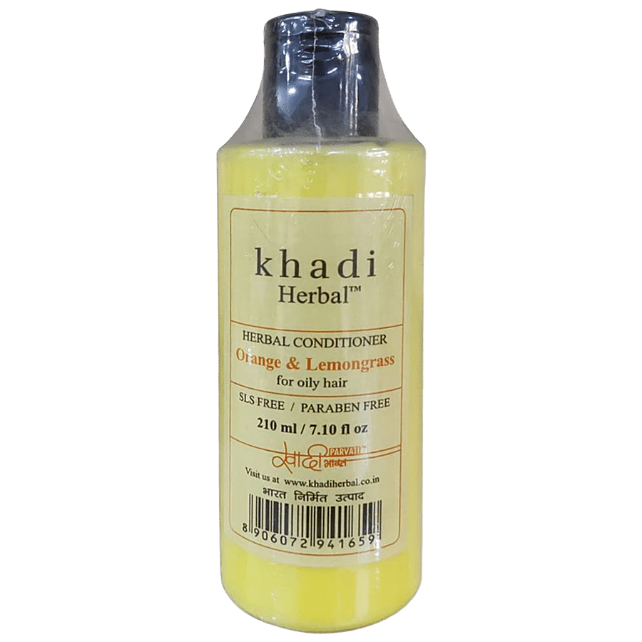 Khadi Herbal Khadi Herbal Orange and Lemongrass Conditioner