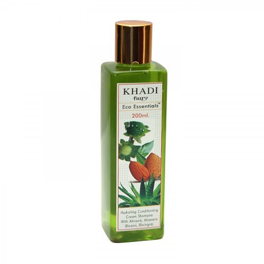 Khadi Eco Essentials Eco Essentials Hydrating Conditioning Cream Shampoo - Almond