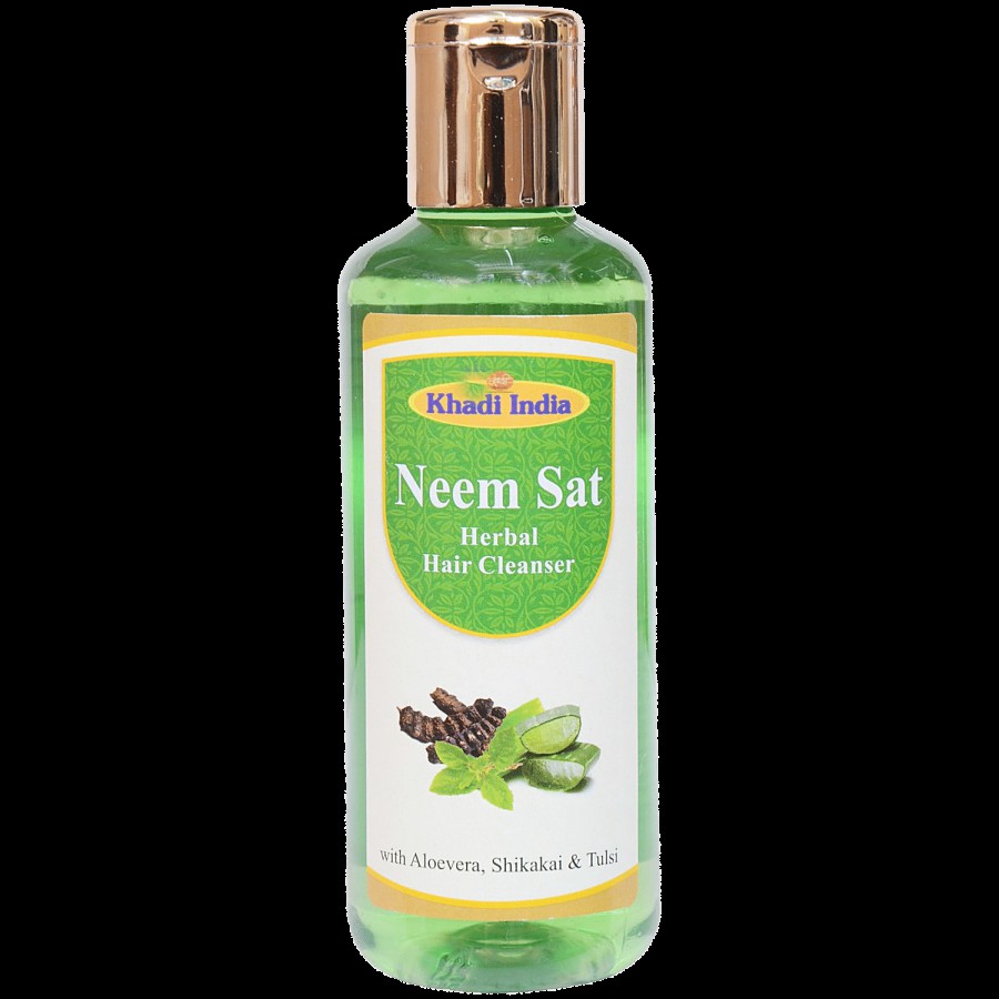 Khadi India Neem Sat Herbal Hair Cleanser