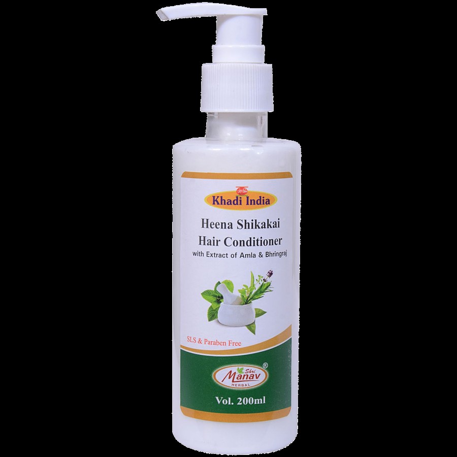 Khadi India Shri Manav Heena Shikakai Hair Conditioner