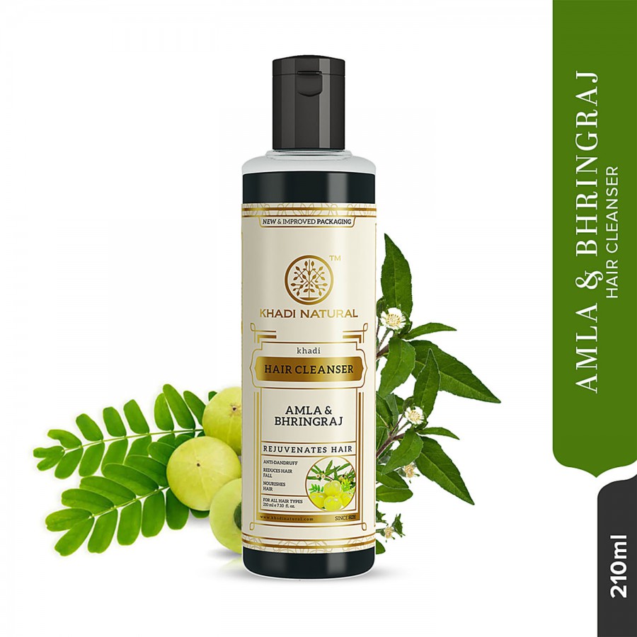 Khadi Natural Amla & Bhringraj Hair Cleanser