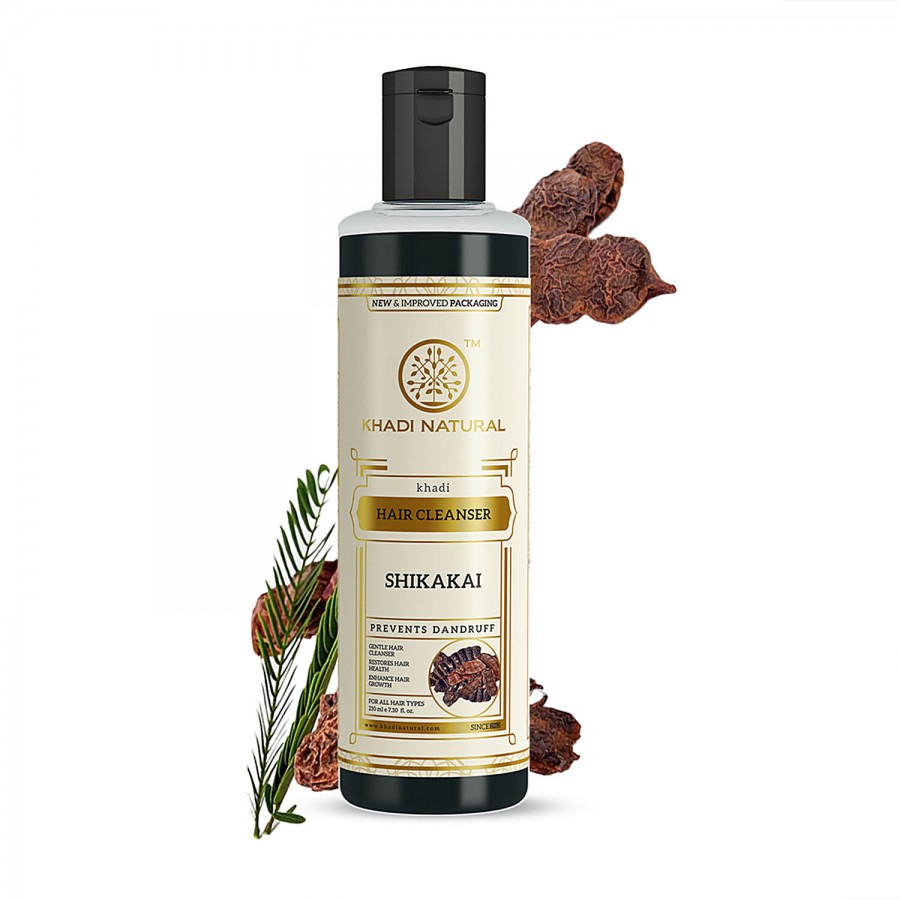 Khadi Natural Shikakai Hair Cleanser - Prevents Dandruff