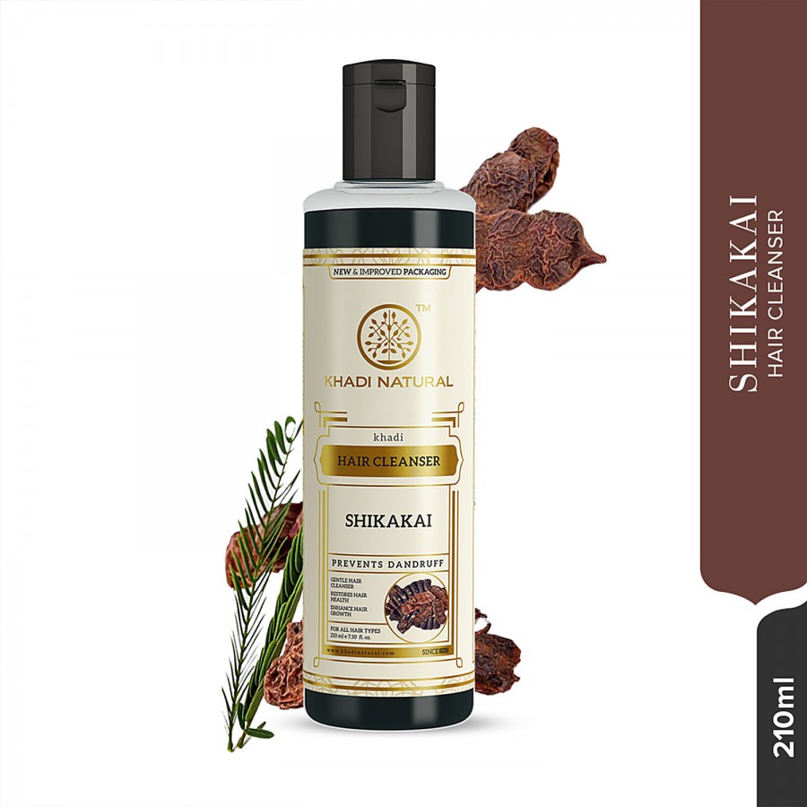 Khadi Natural Shikakai Hair Cleanser - Prevents Dandruff