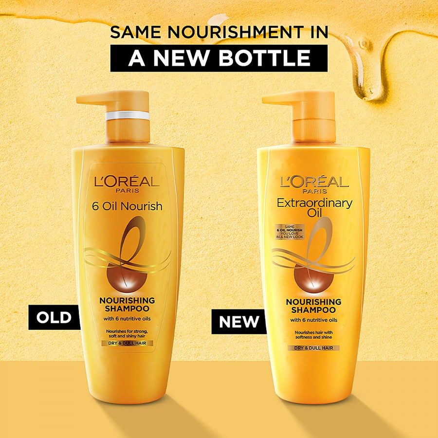 L'Oreal Paris Extraordinary Oil Nourishing Shampoo - For Dry & Dull Hair