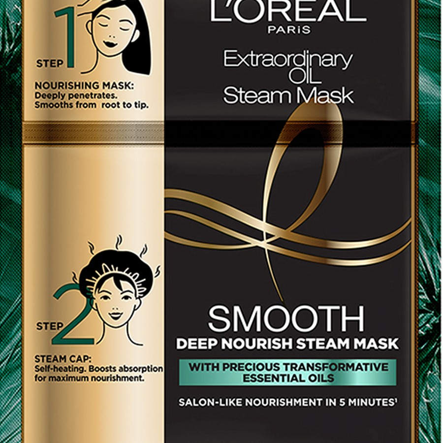 L'Oreal Paris Extraordinary Oil Steam Mask - Smooth