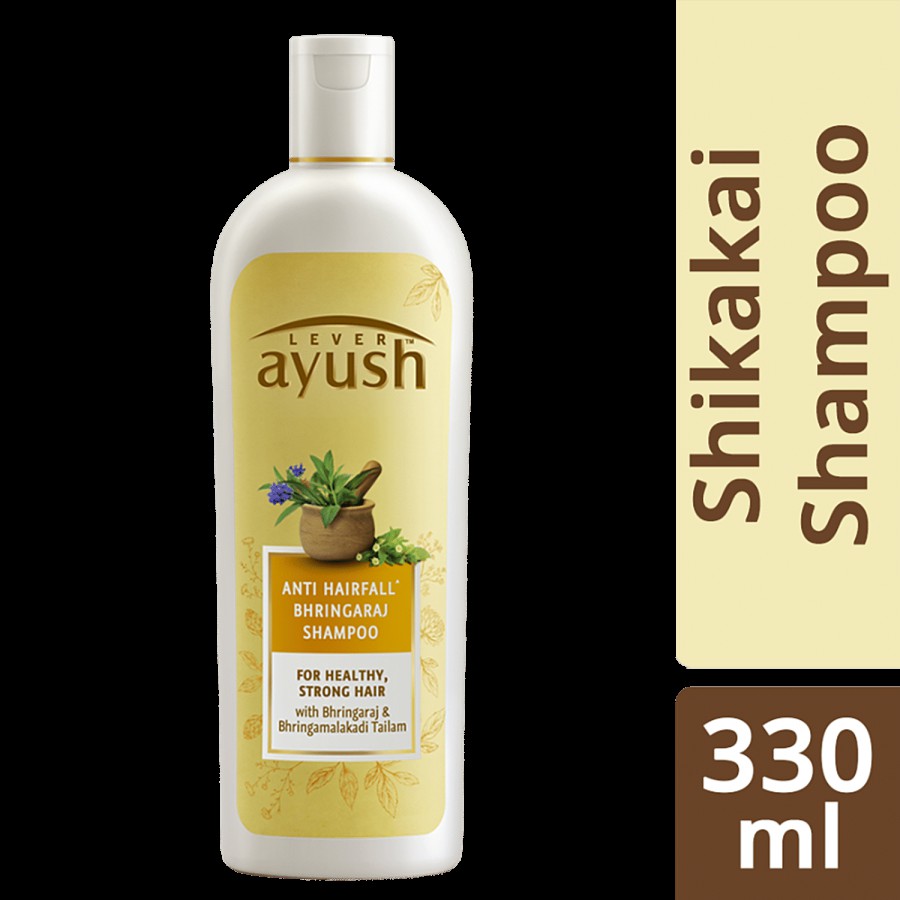 Lever Ayush Anti Hairfall Shampoo - Bhringraj & Bhringamalakadi Tailam