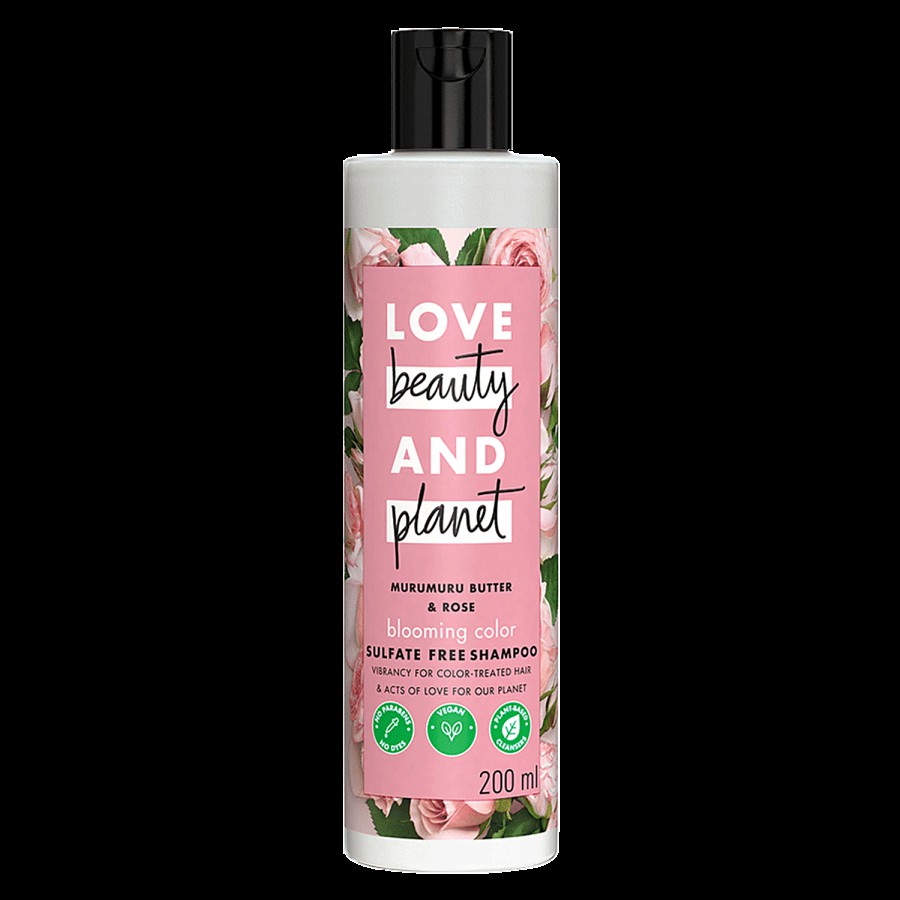 Love Beauty & Planet Blooming Colour Shampoo - Murumuru Butter & Rose