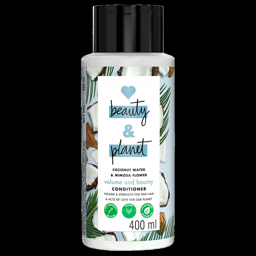 Love Beauty & Planet Volume & Bounty Hair Conditioner - Coconut Water & Mimosa Flower