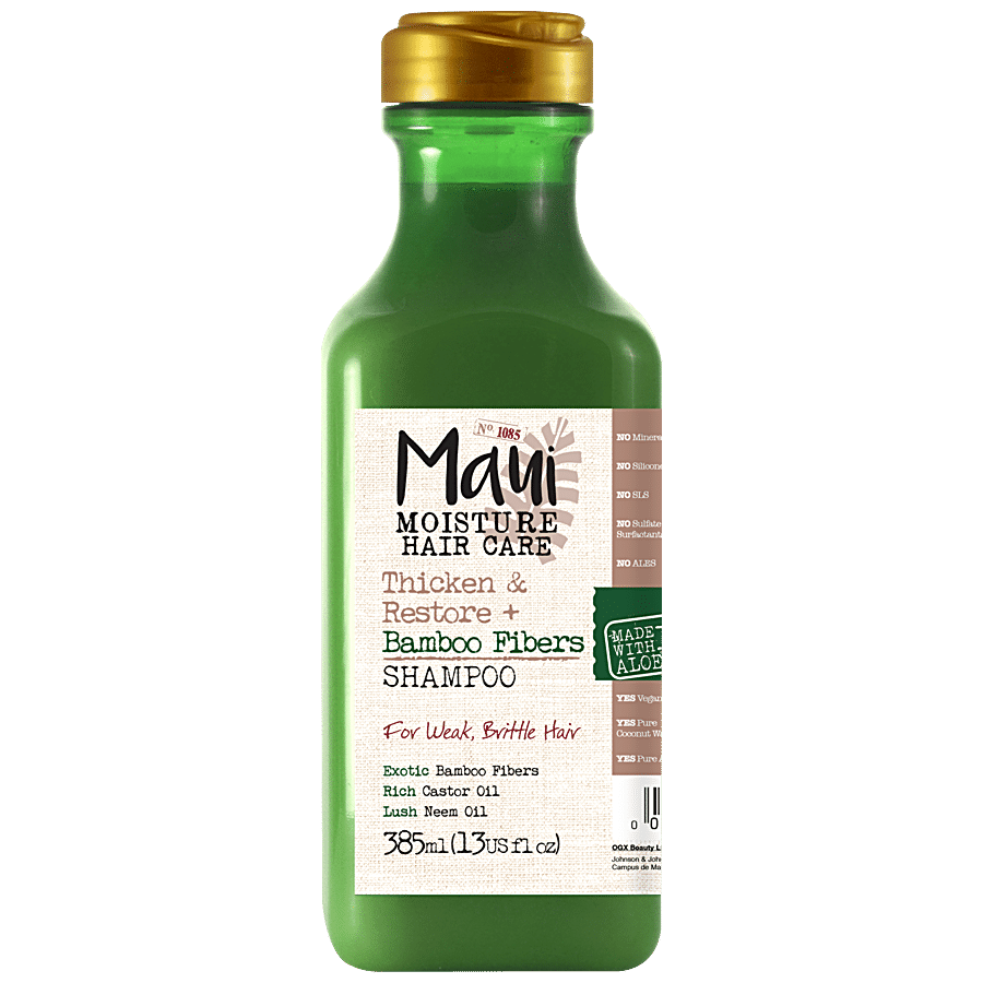 Maui Moisture Shampoo - Thicken & Restore + Bamboo Fiber