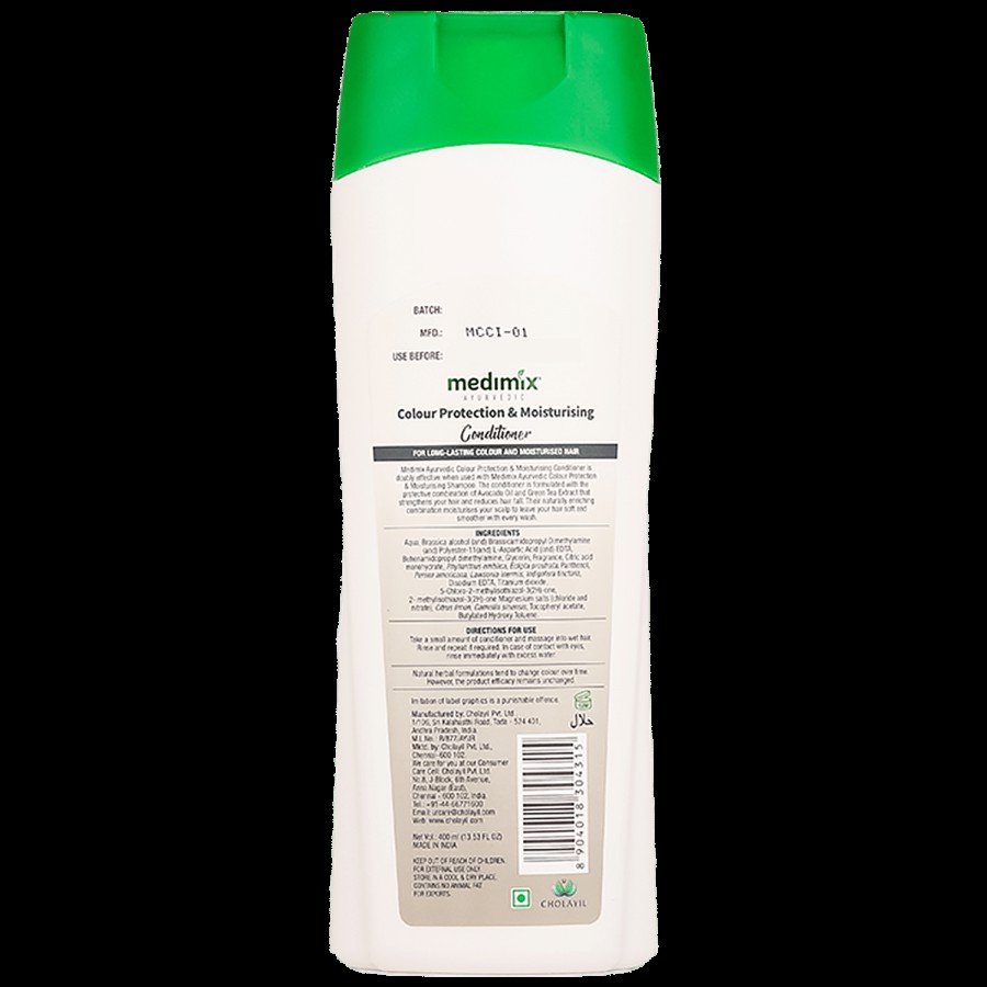 Medimix Ayurvedic Colour Protection & Moisturising Conditioner - Gluten & Paraben Free