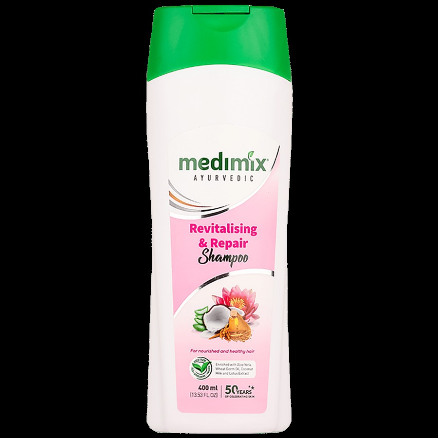 Medimix Ayurvedic Revitalising & Repair Shampoo - Paraben & Gluten Free