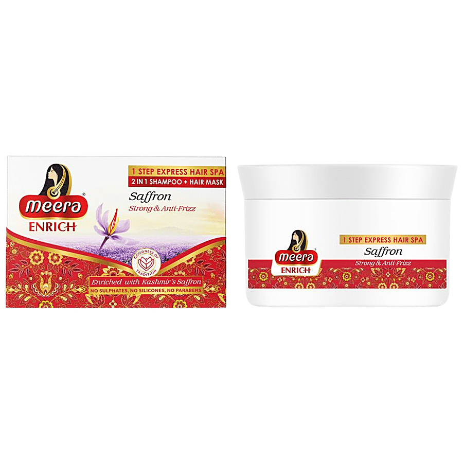 Meera Enrich 1 Step Express Hair Spa - Shampoo + Mask