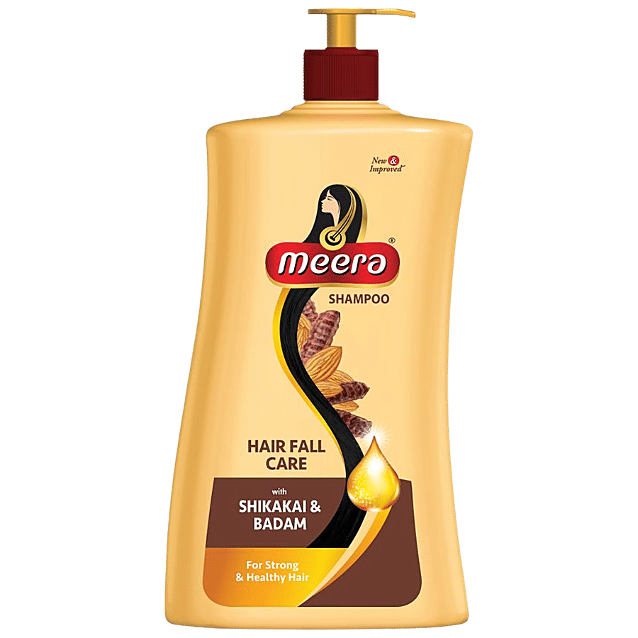 Meera Hair Fall Care Shampoo - With Shikakai & Badam