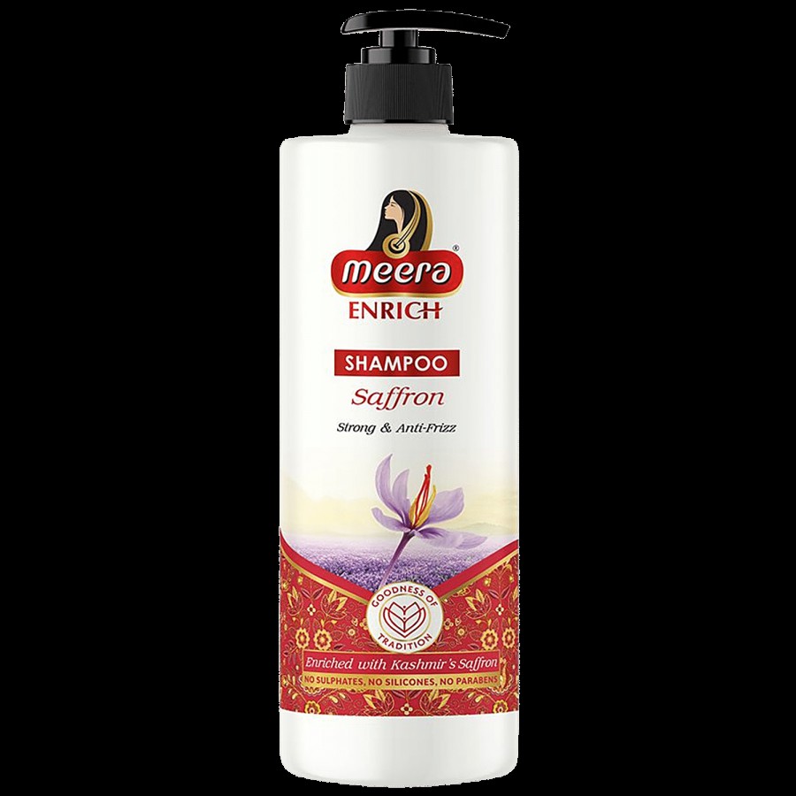 Meera Enrich Shampoo - With Kashmir's Saffron