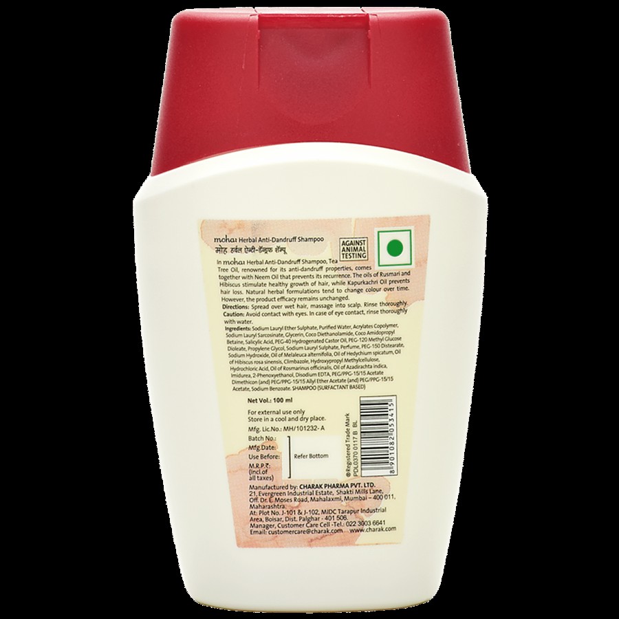 Moha Herbal Anti Dandruff Shampoo