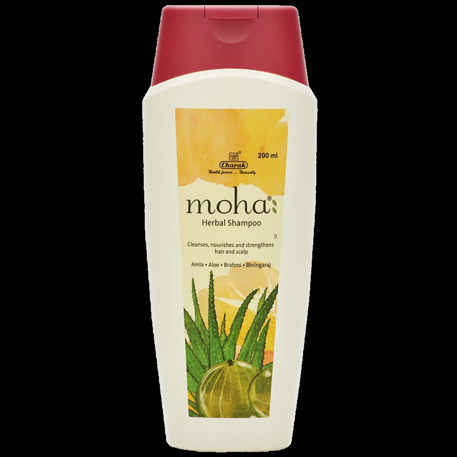 Moha Herbal Shampoo - Cleanses Nourishes