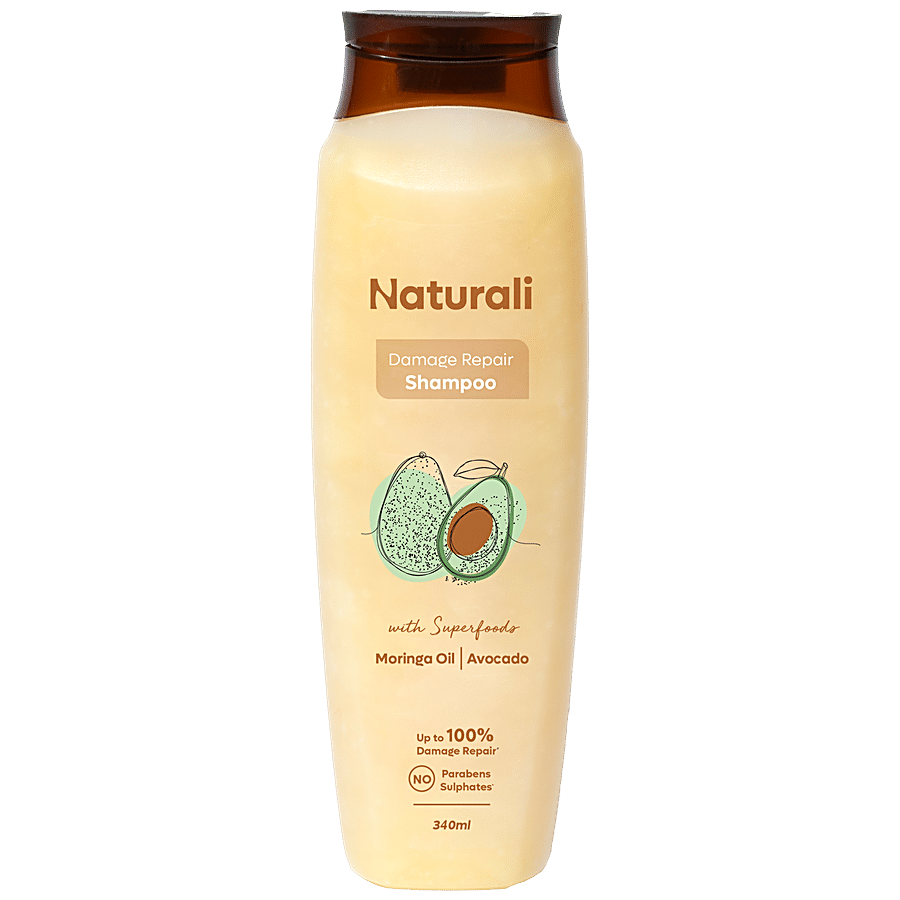 Naturali Damage Repair Shampoo - Nourishes Hair & Scalp