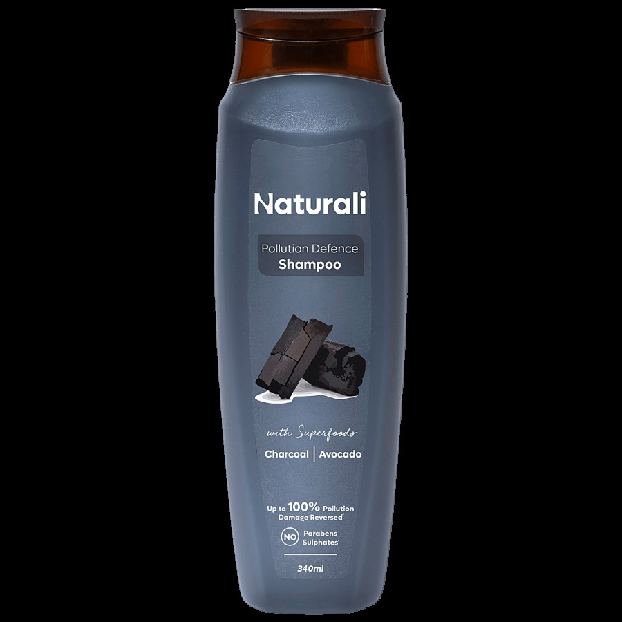 Naturali Pollution Defence Shampoo - Detox From Micro-pollutant build-up