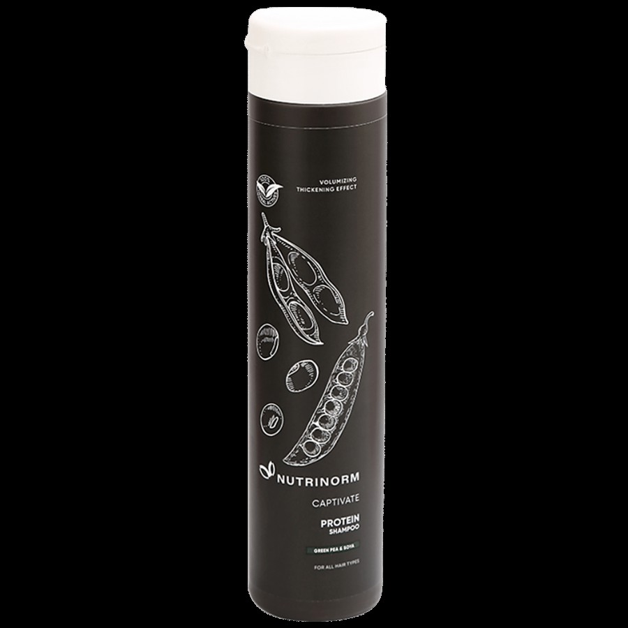 Nutrinorm Captivate Protein Shampoo - Green Pea & Soya