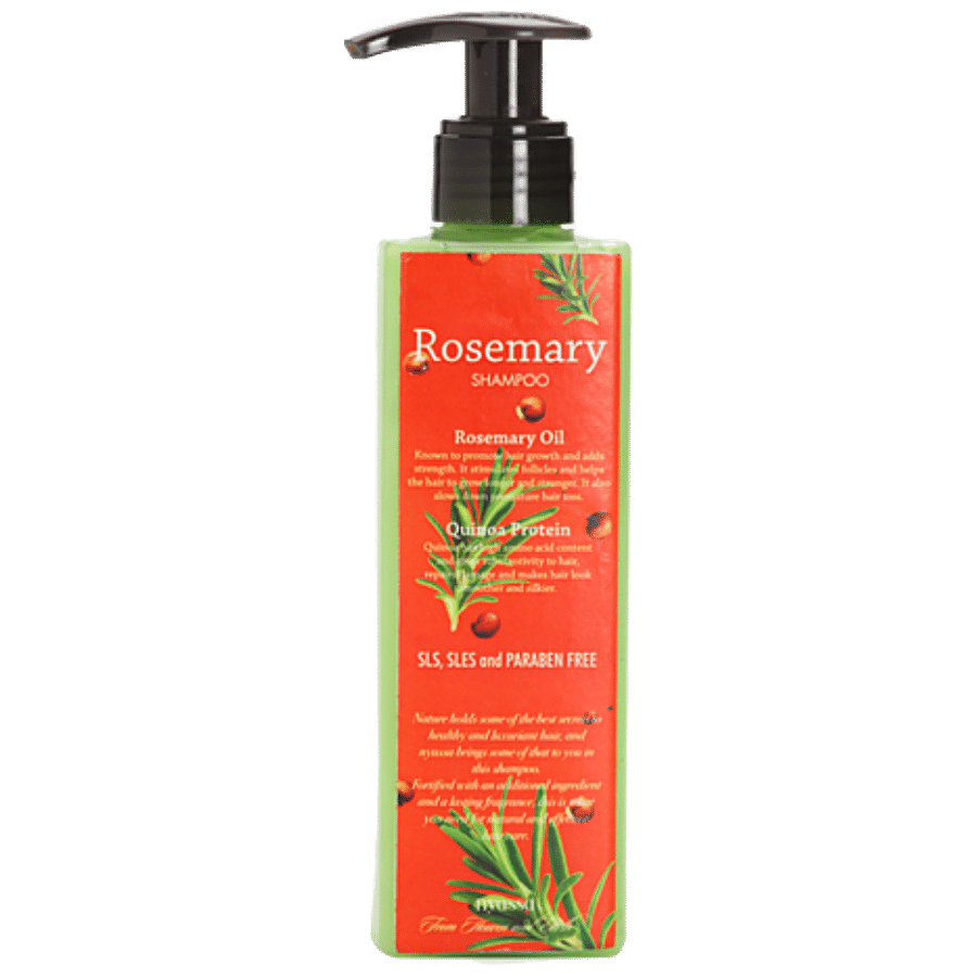 Nyassa Rosemary Shampoo - Rosemary Oil & Quinoa Protein