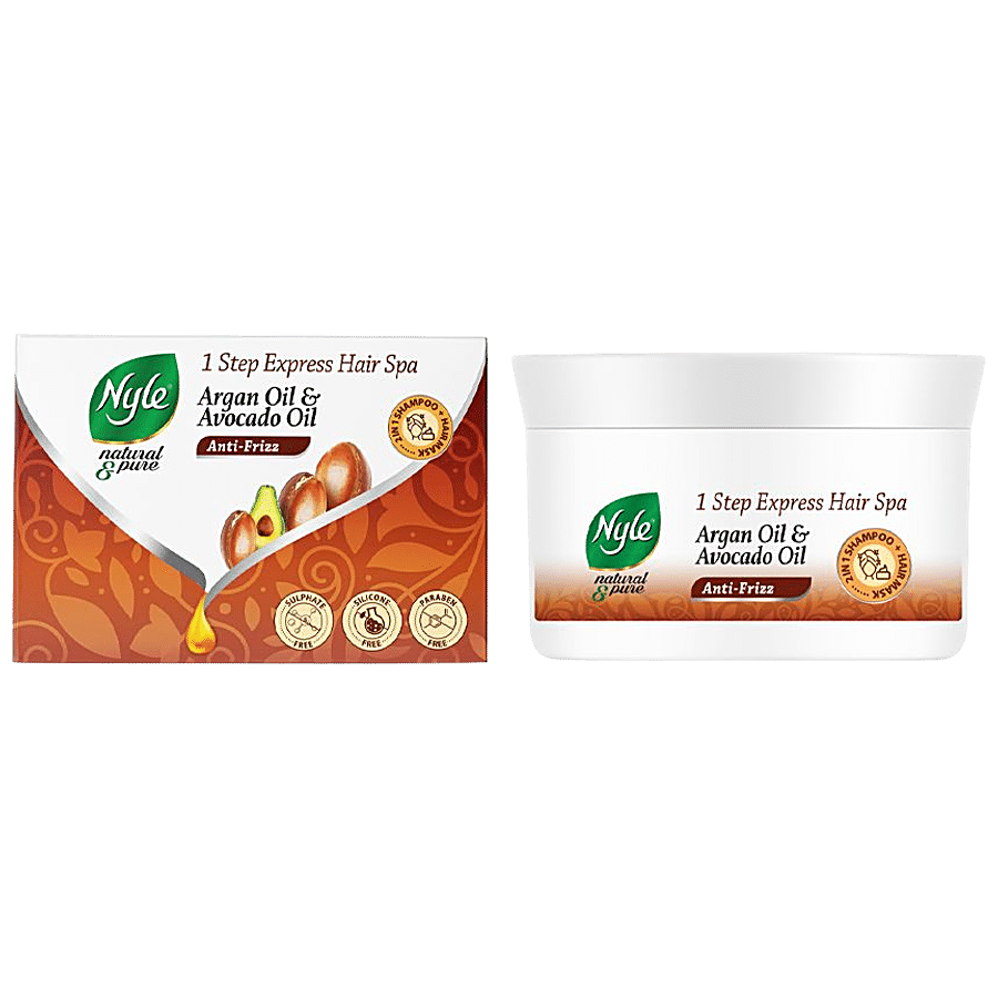 Nyle Natural & Pure 1 Step Express Hair Spa - Shampoo & Mask