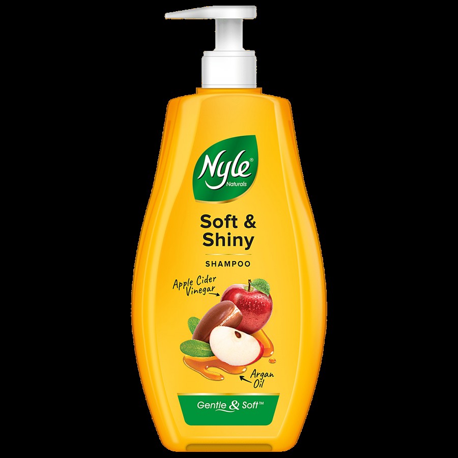 Nyle Anti Hairfall & Anti Dandruff Shampoo - With Lemon & Curd