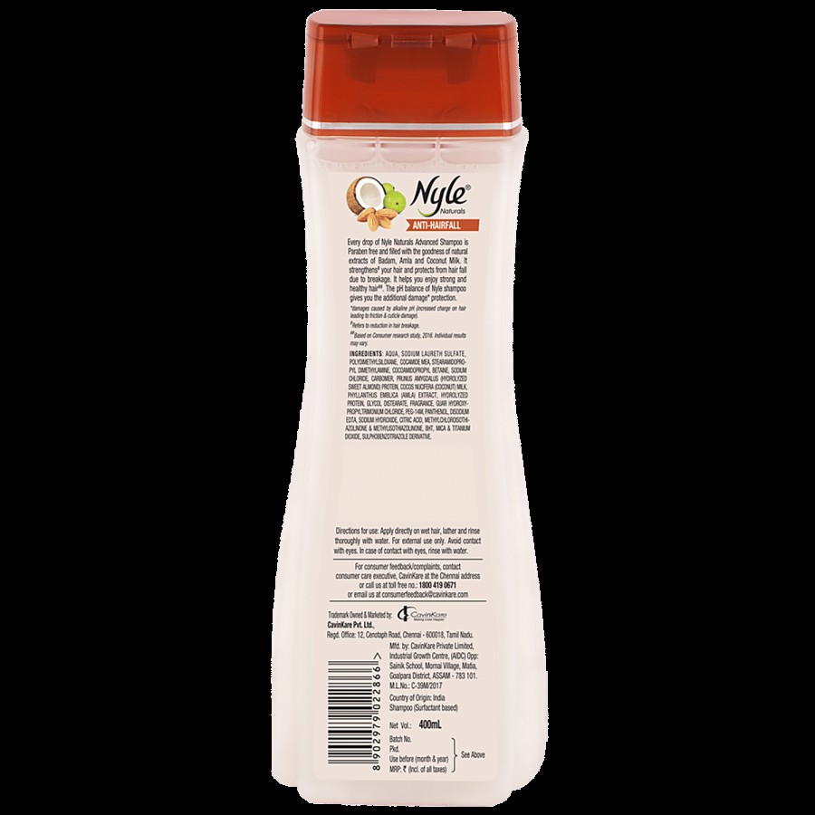 Nyle Anti Hairfall Shampoo - Badam