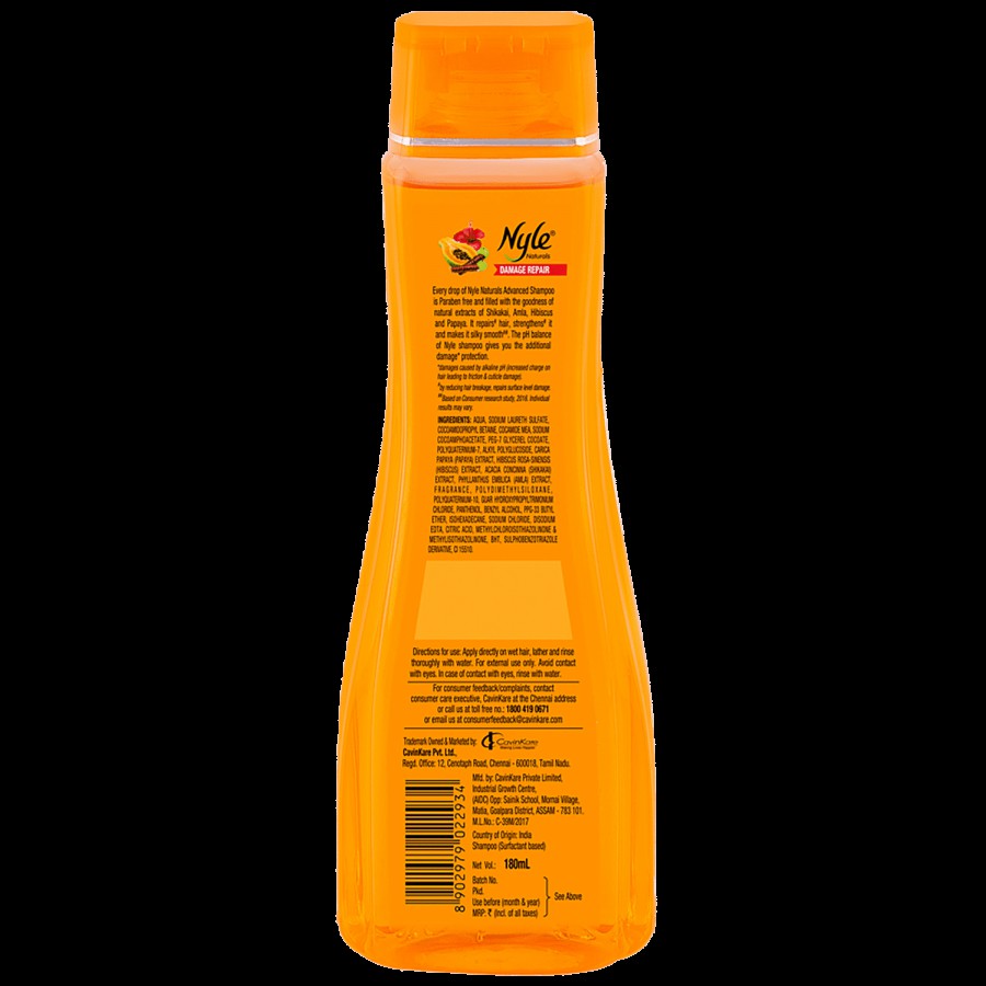 Nyle Damage Repair Shampoo - Hibiscus