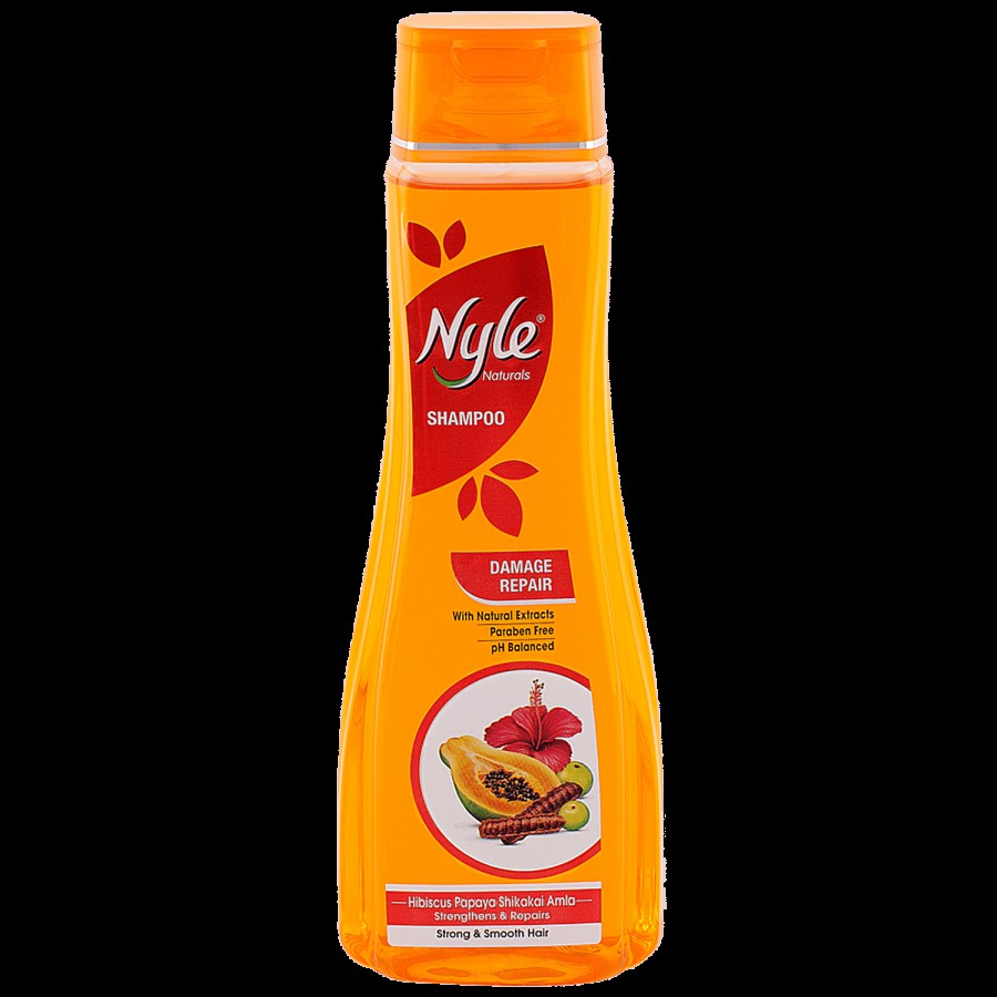 Nyle Damage Repair Shampoo - Hibiscus