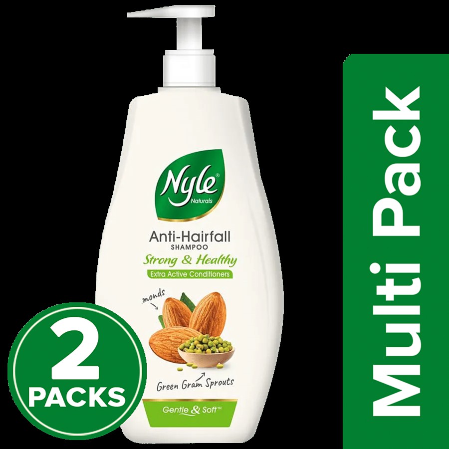 Nyle Naturals Strong & Healthy Anti Hairfall Shampoo