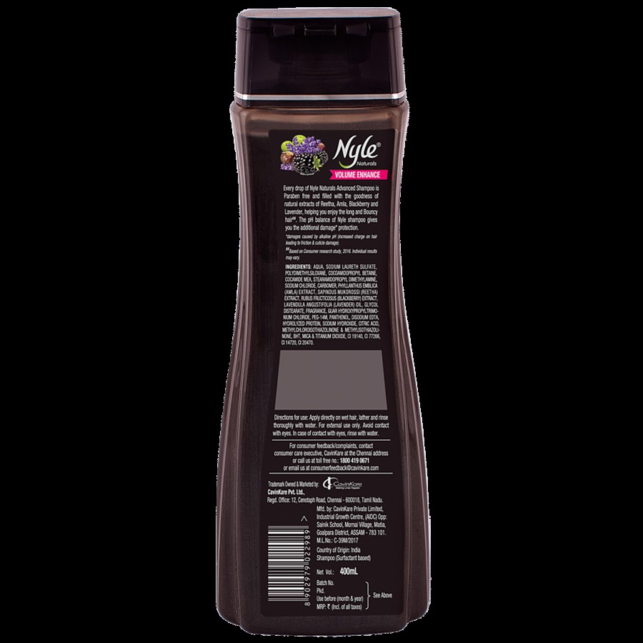 Nyle Volume Enhance Shampoo - Amla